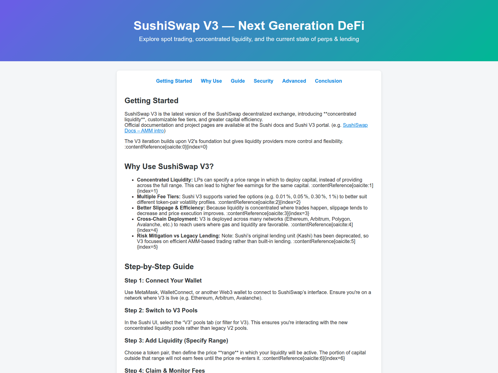 Screenshot of public-en-sushiswap-v3.pages.dev