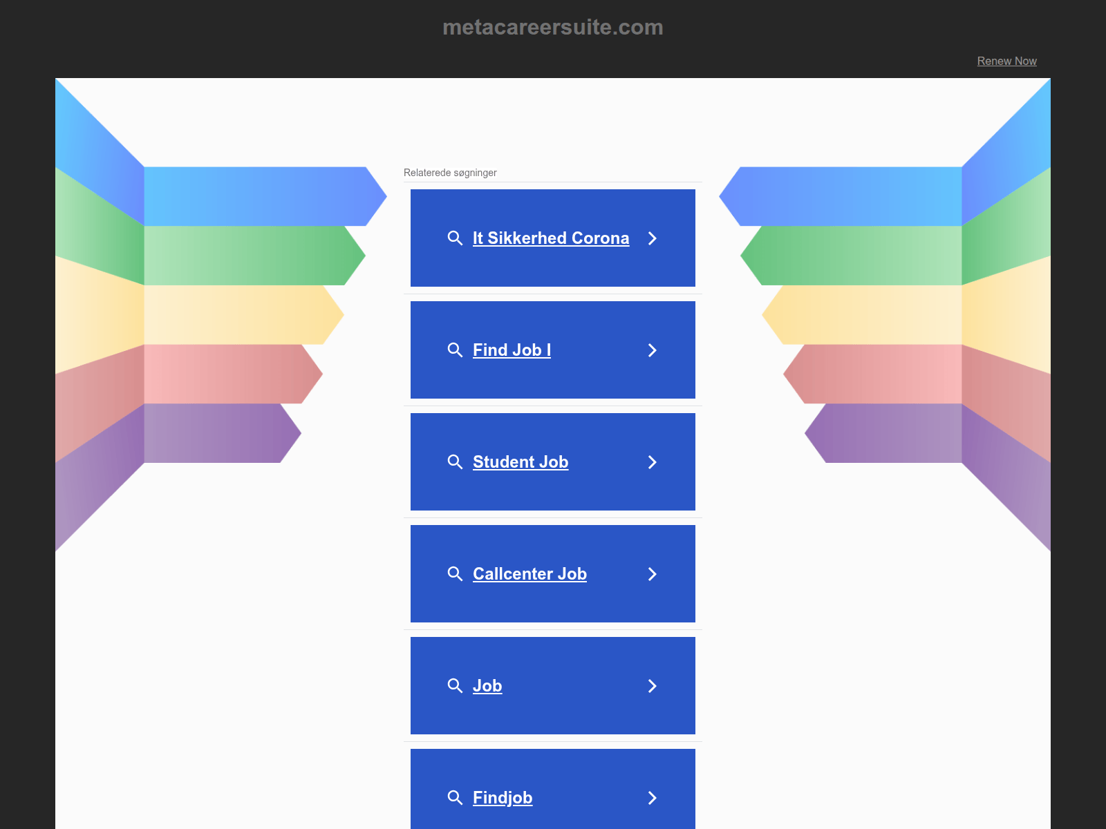Screenshot of metacareersuite.com
