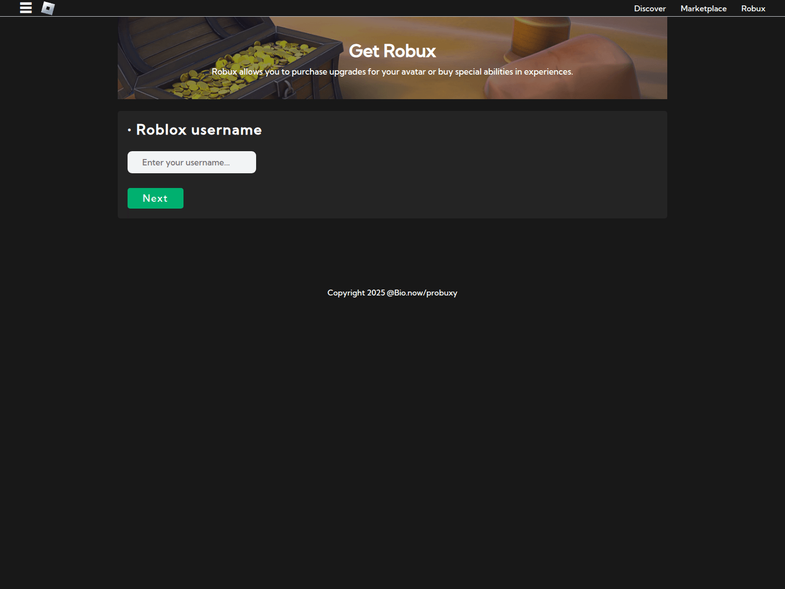 Screenshot of pro-titanx4-rbx.netlify.app
