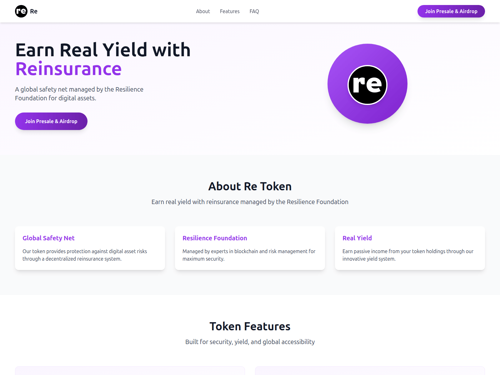 Screenshot of represale.xyz