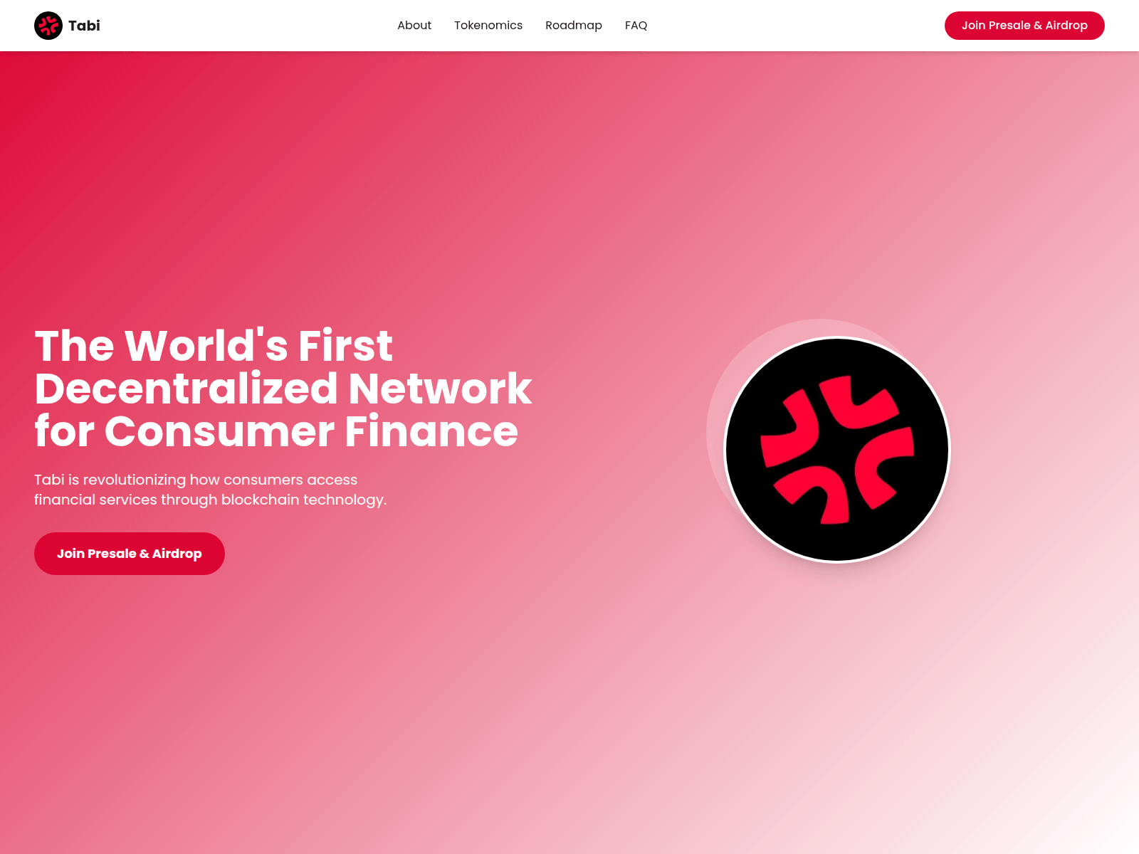 Screenshot of tabitoken.xyz