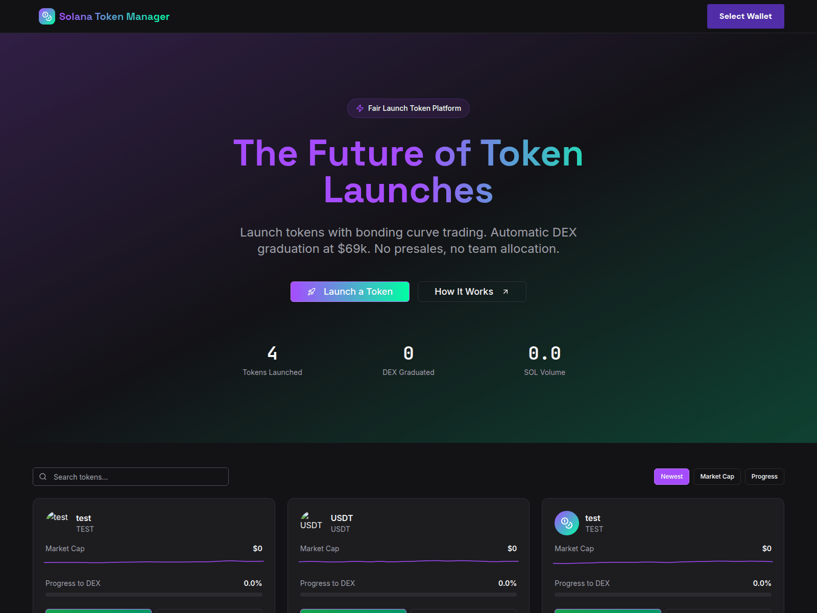 Screenshot of solanamemer.com