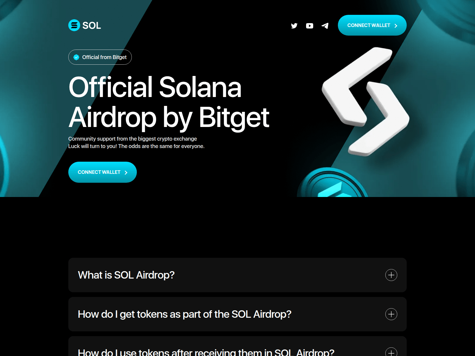 Screenshot of bitgetxdrops.pro