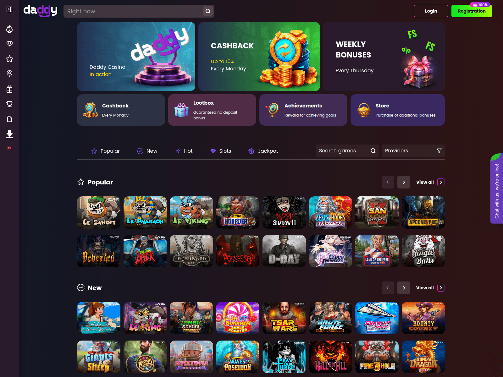 Screenshot of daddycsg38.bet