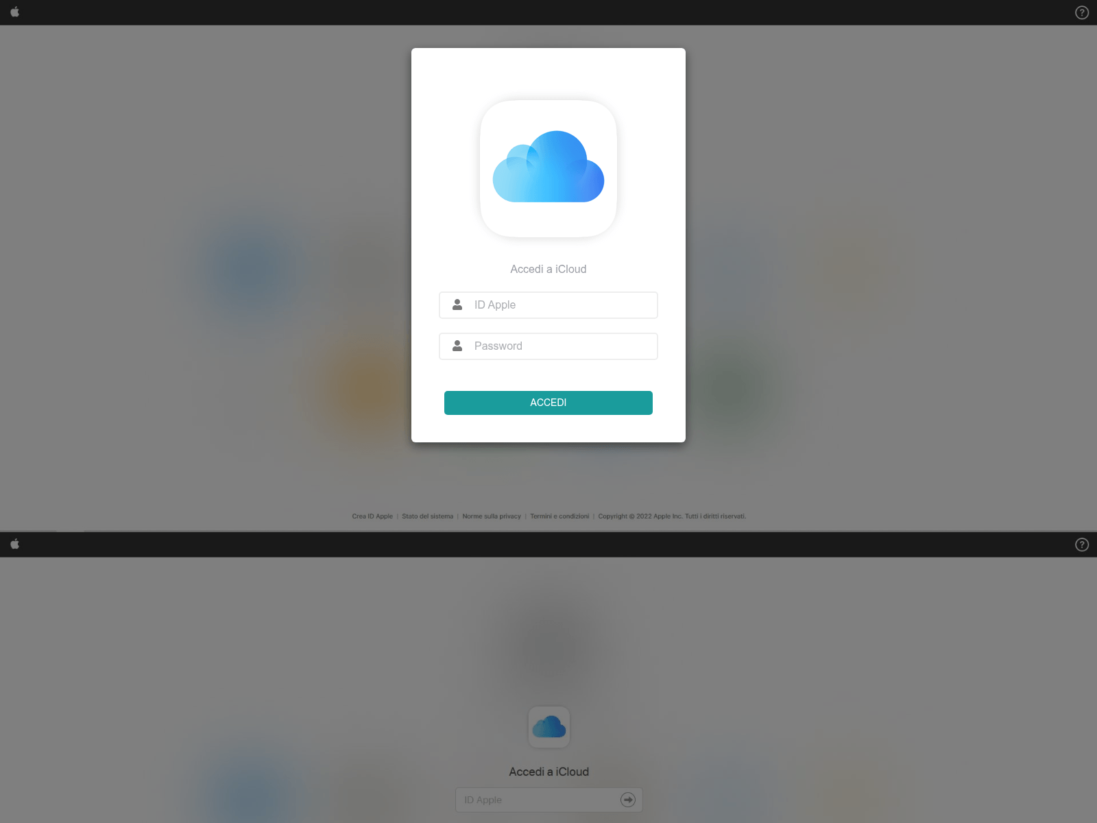 Screenshot of apple-icloud-login.com