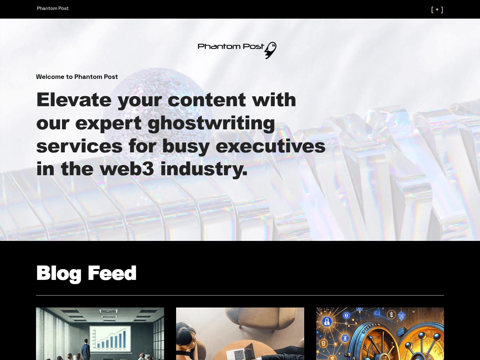 Screenshot of phantompost.net