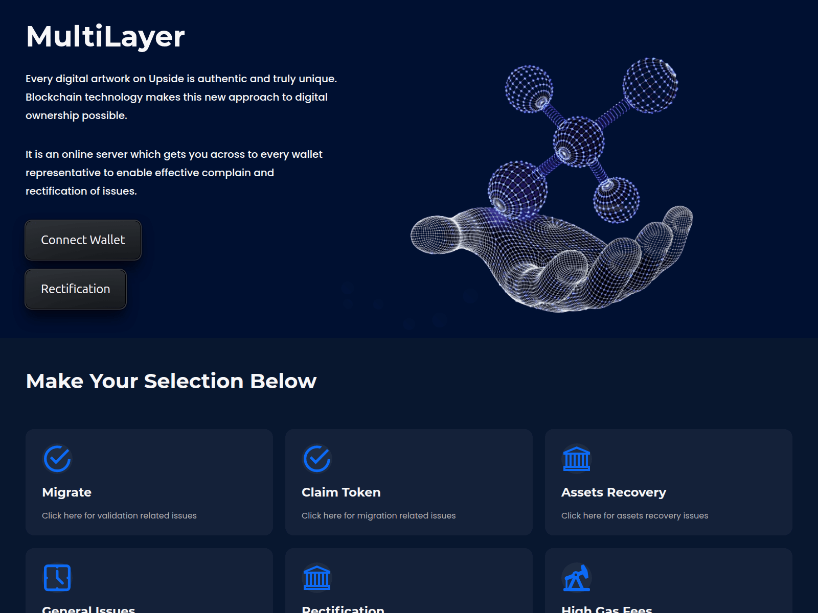 Screenshot of centralchain-elitebridge.firebaseapp.com