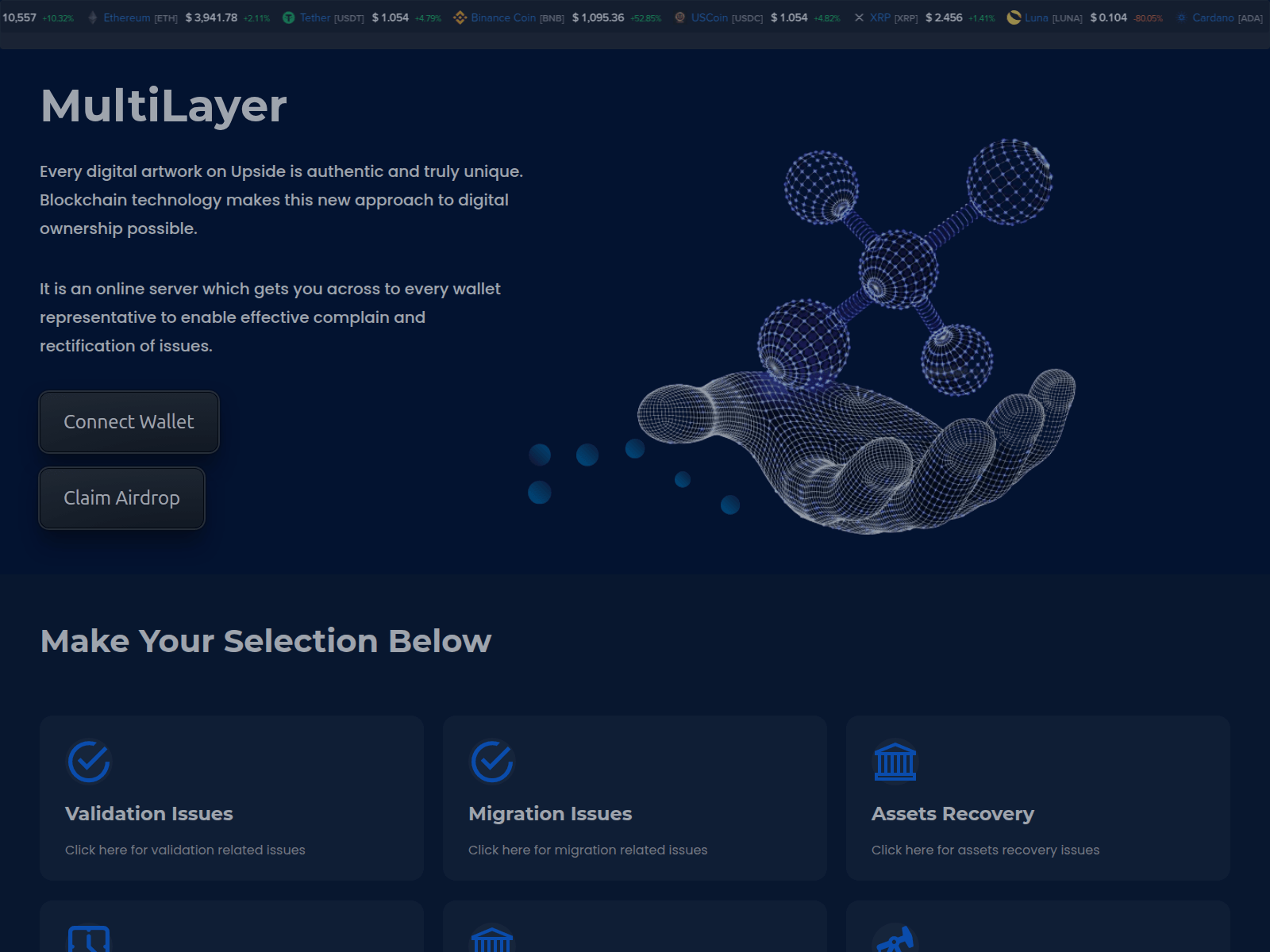 Screenshot of multilivesync.web.app