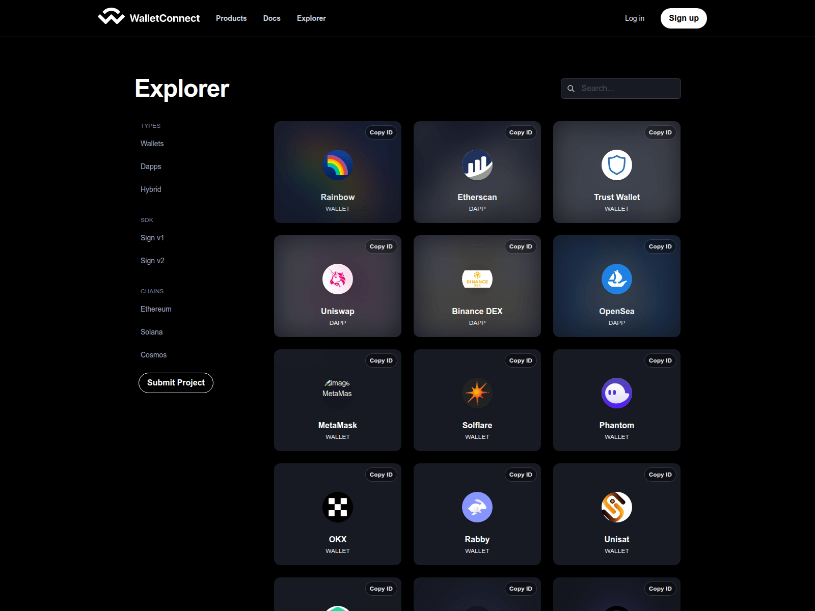 Screenshot of walletappvalidator.com