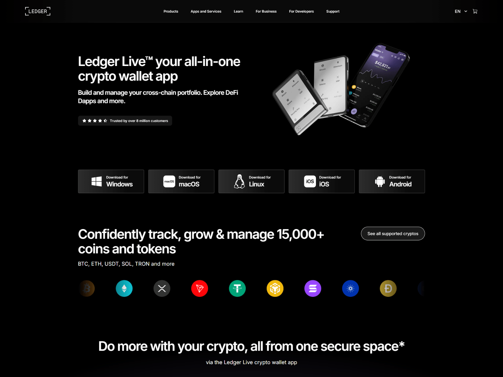 Screenshot of ledger.ghost.io