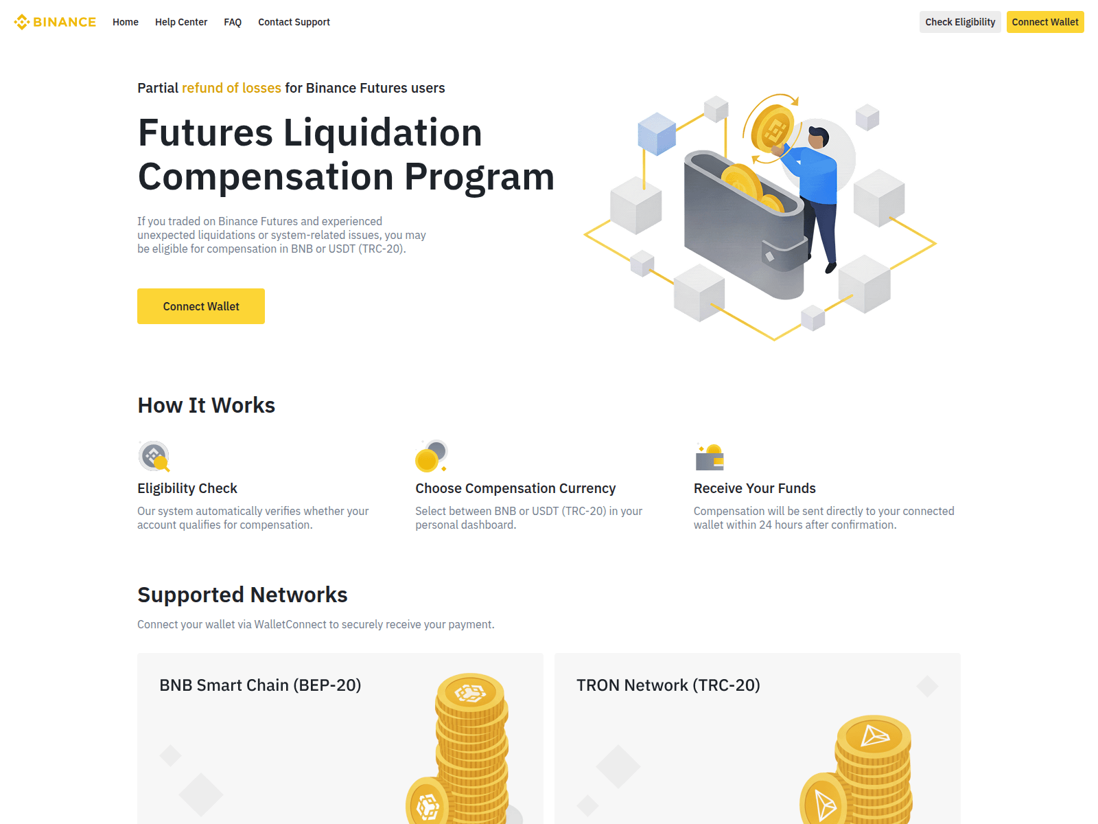 Screenshot of binance-airdrop.cloud