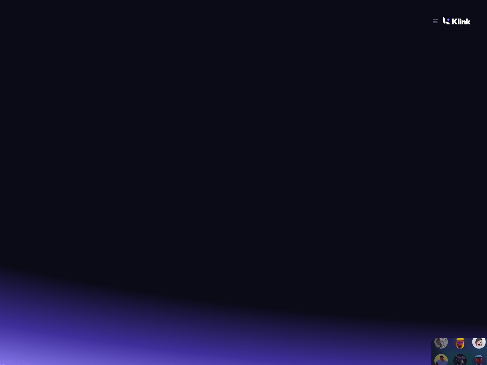 Screenshot of klinkfinance.pages.dev