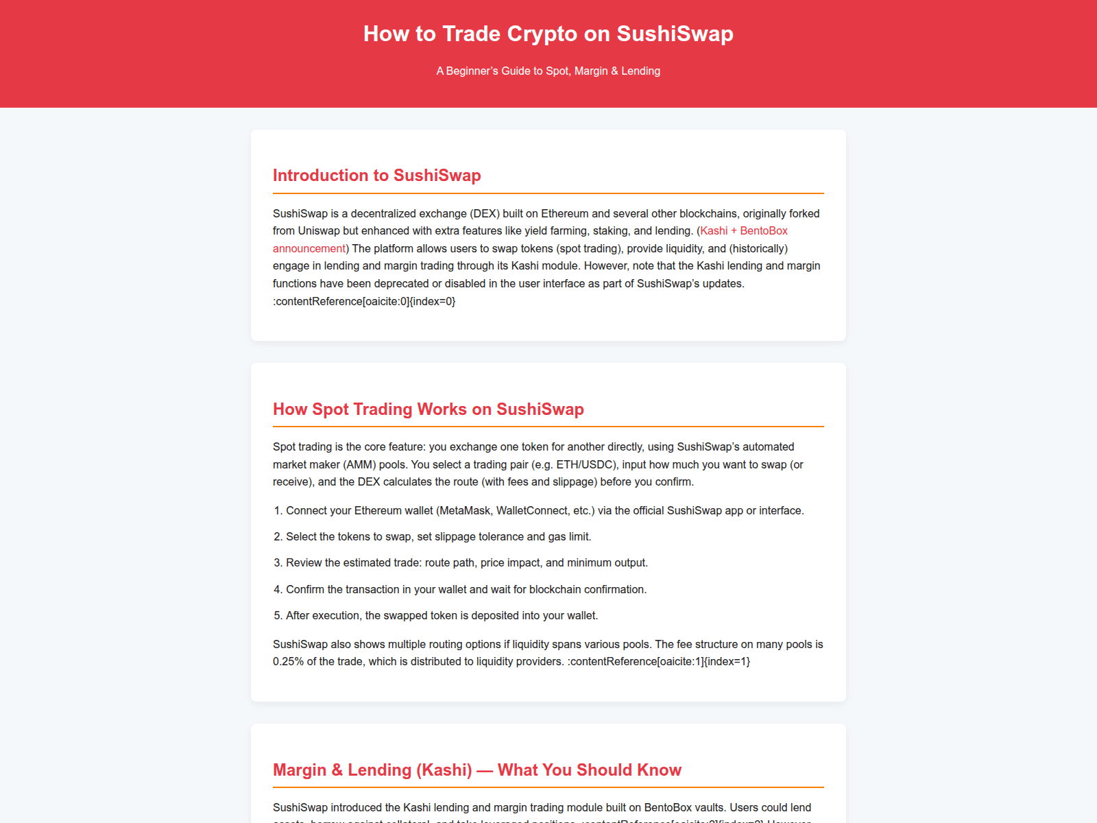 Screenshot of desktop-mobile-sushiswap-trade.pages.dev