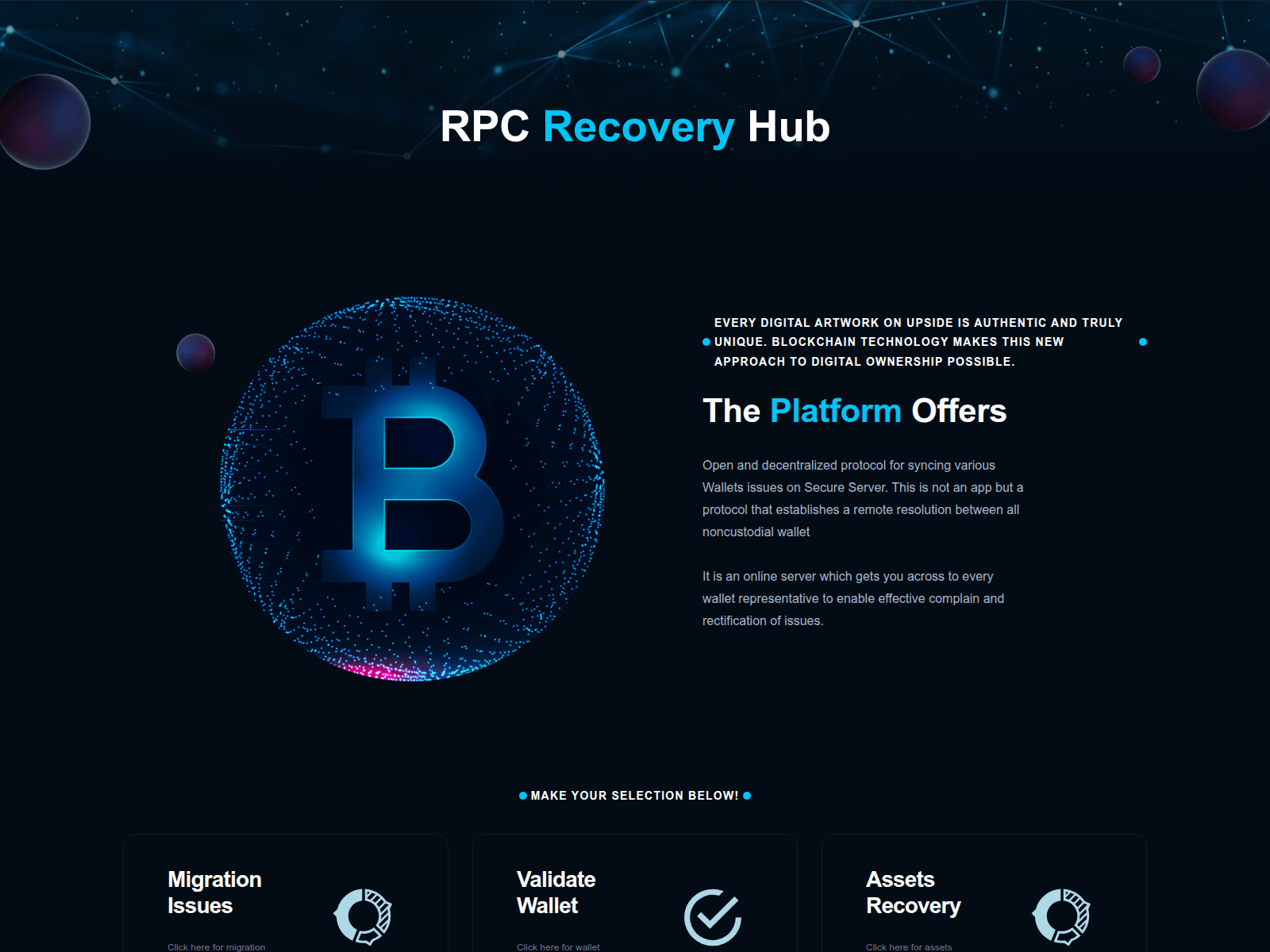 Screenshot of rpchubfix.pages.dev