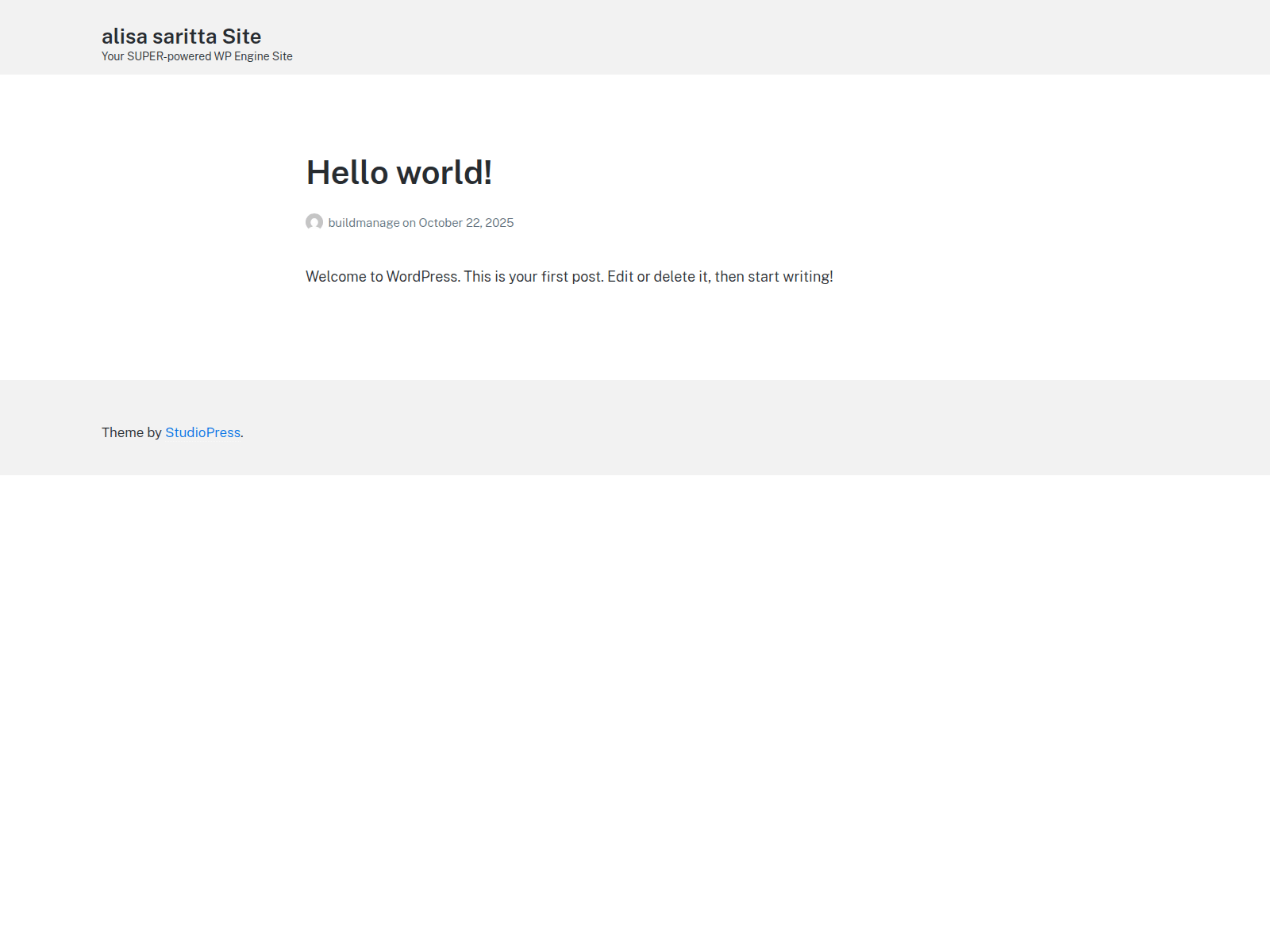 Screenshot of buildmanage.wpenginepowered.com