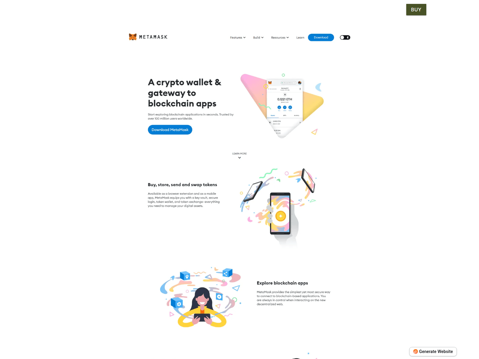 Screenshot of about-meta-home.pineapple.page