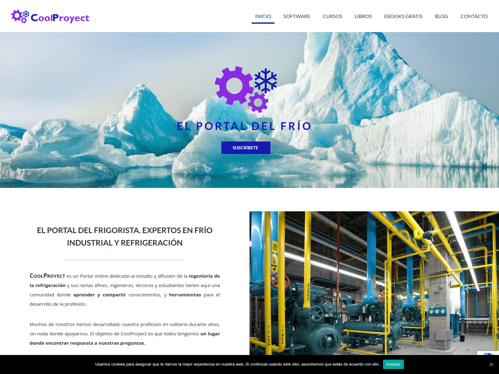 Screenshot of coolproyect.es