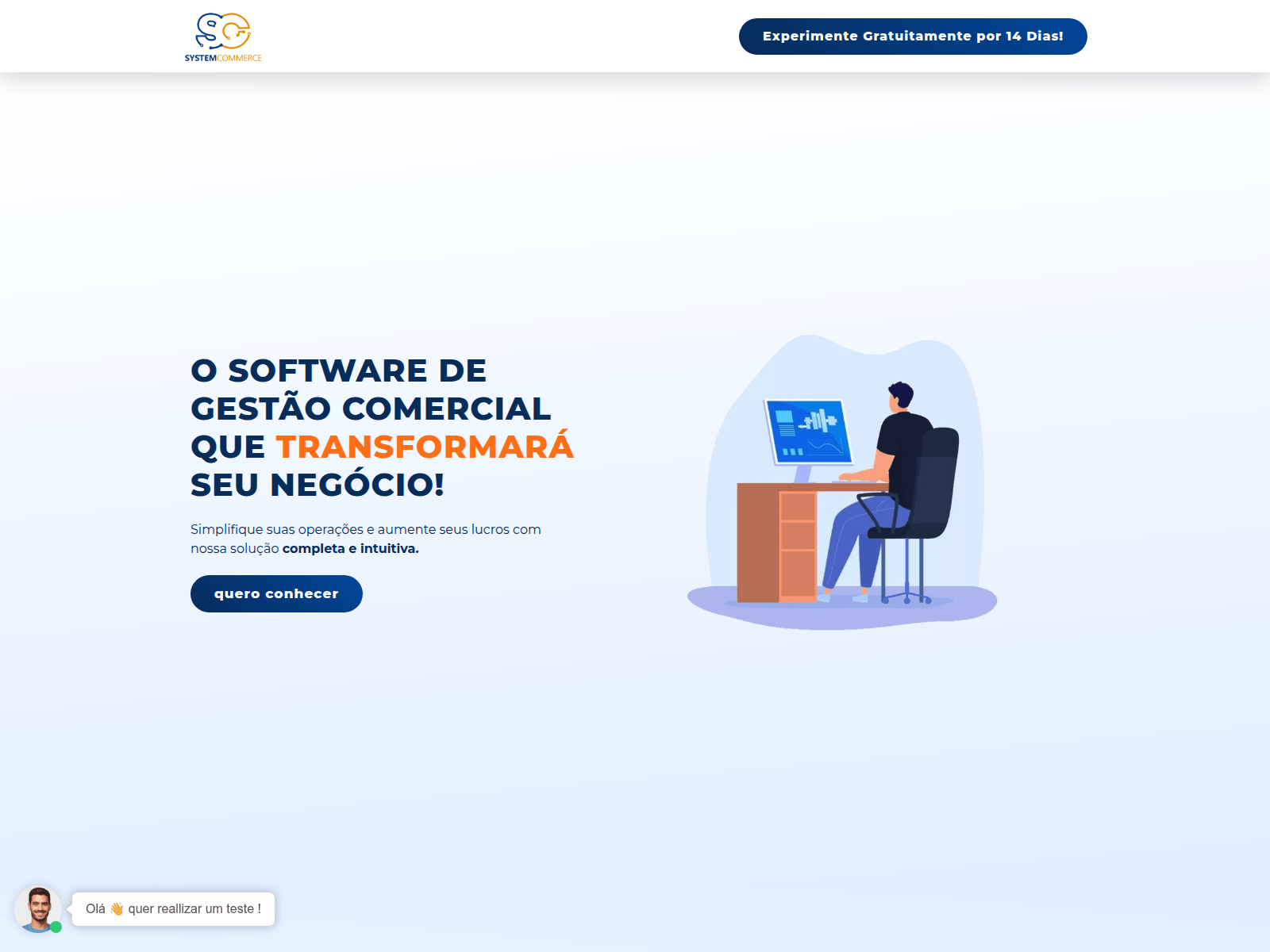 Screenshot of scgestor.com.br