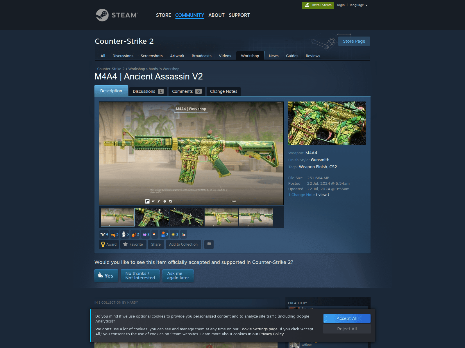 Screenshot of store.communityworkshopowered.com