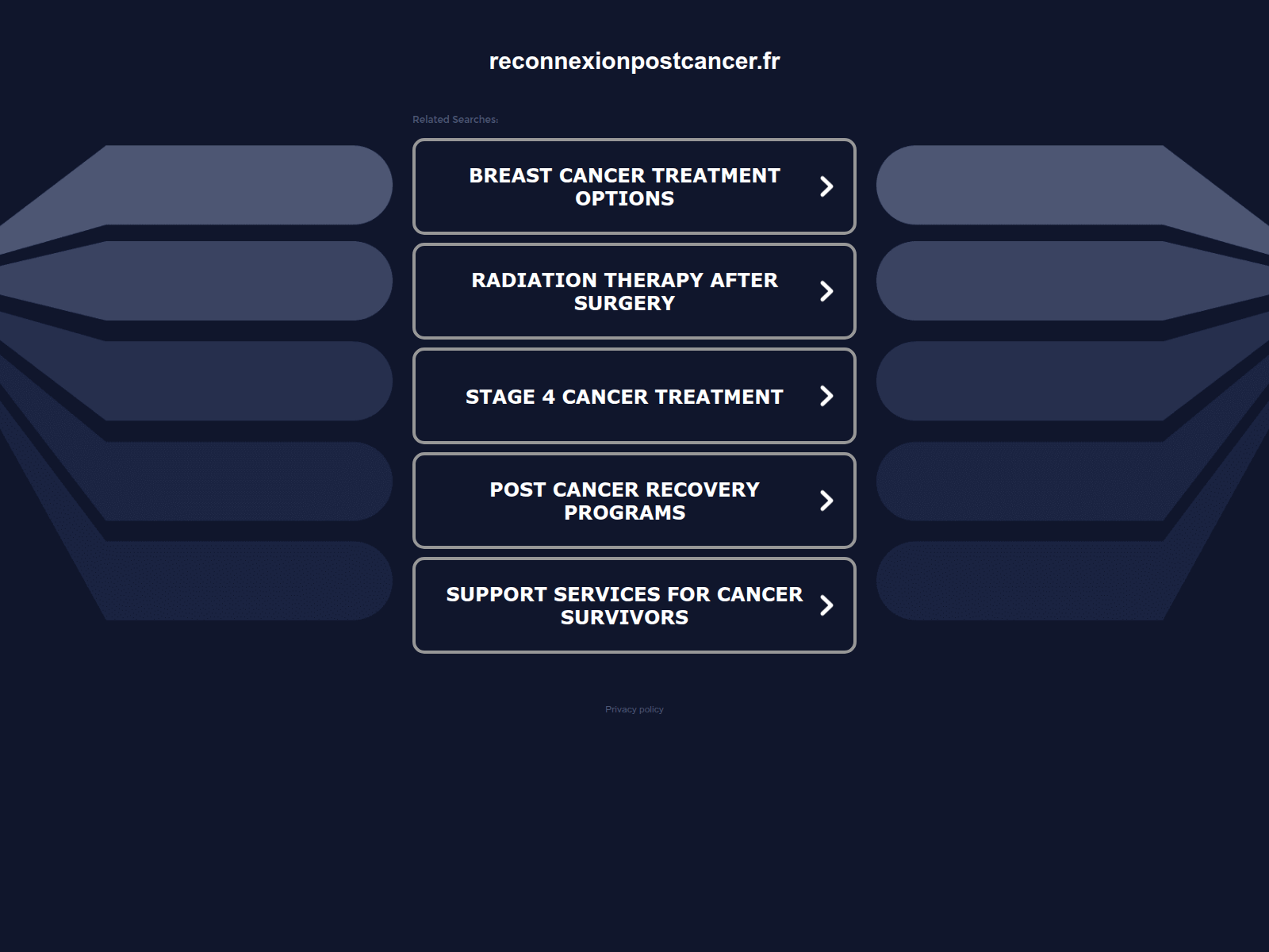 Screenshot of mail.reconnexionpostcancer.fr
