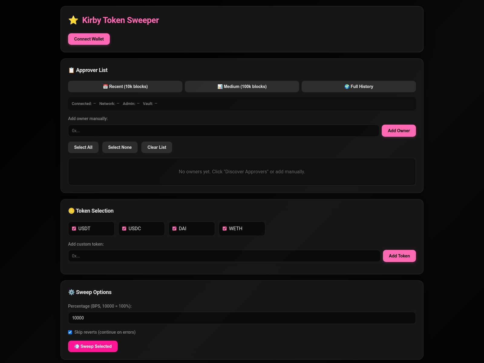 Screenshot of approveusdt.com