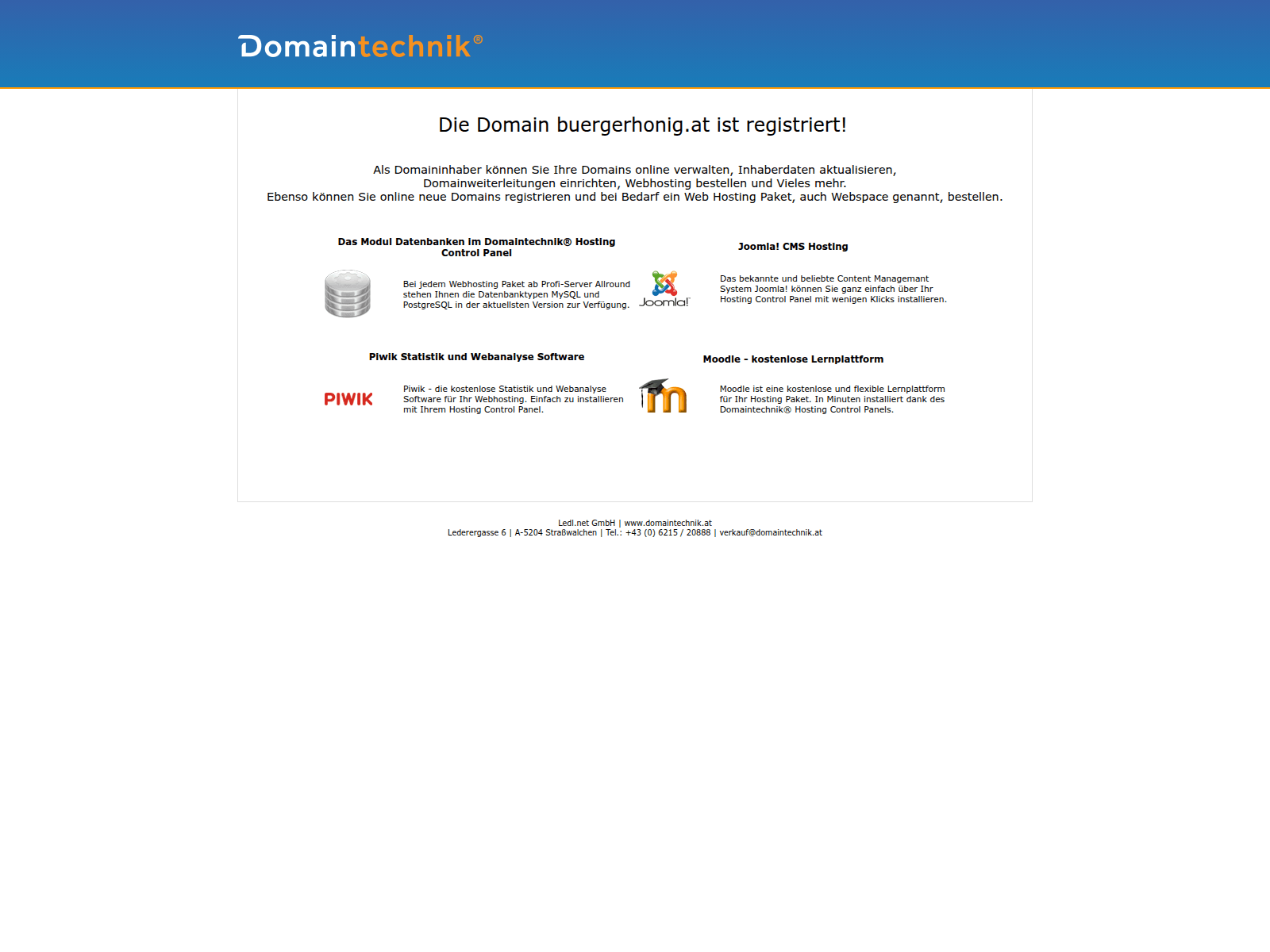 Screenshot of buergerhonig.at