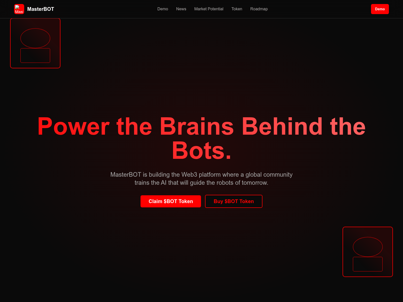 Screenshot of masterbot-claim.xyz