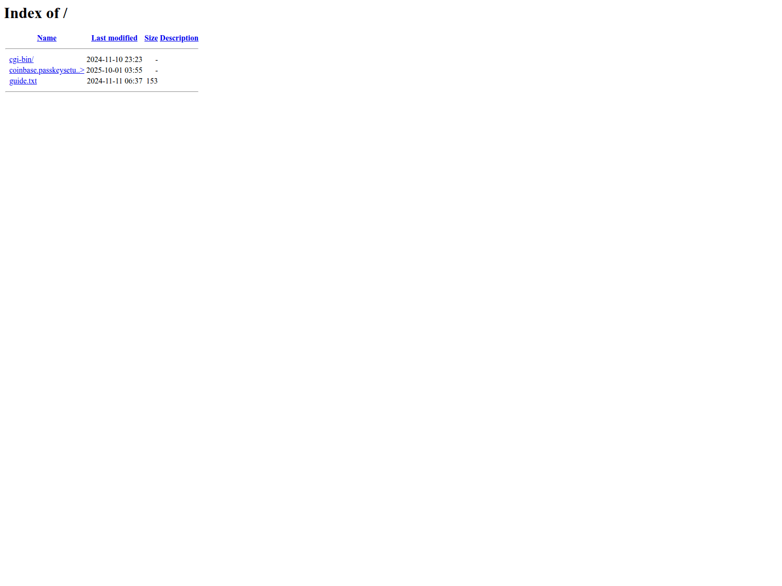 Screenshot of passkeysetup.com