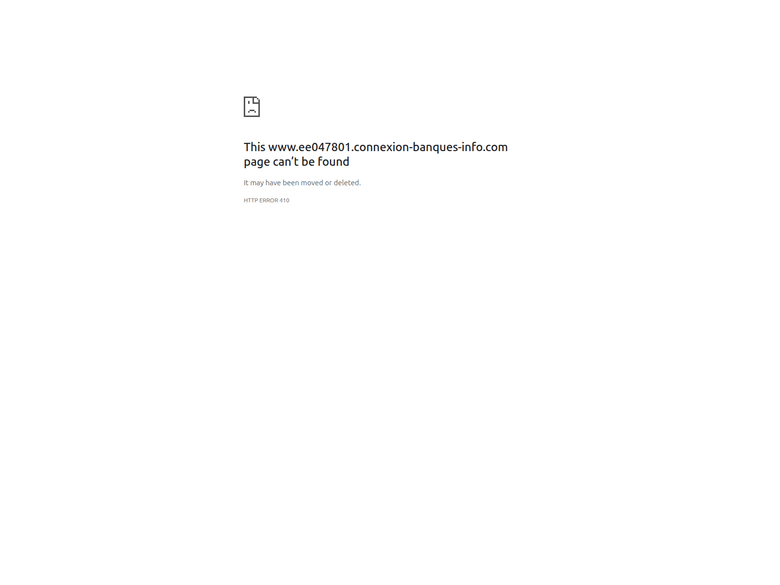 Screenshot of ee047801.connexion-banques-info.com