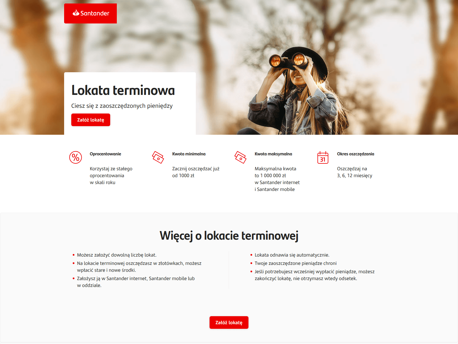 Screenshot of santderlokaty.pl