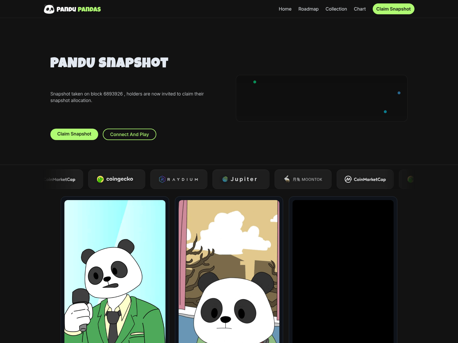 Screenshot of snapshot-pandupandas.com