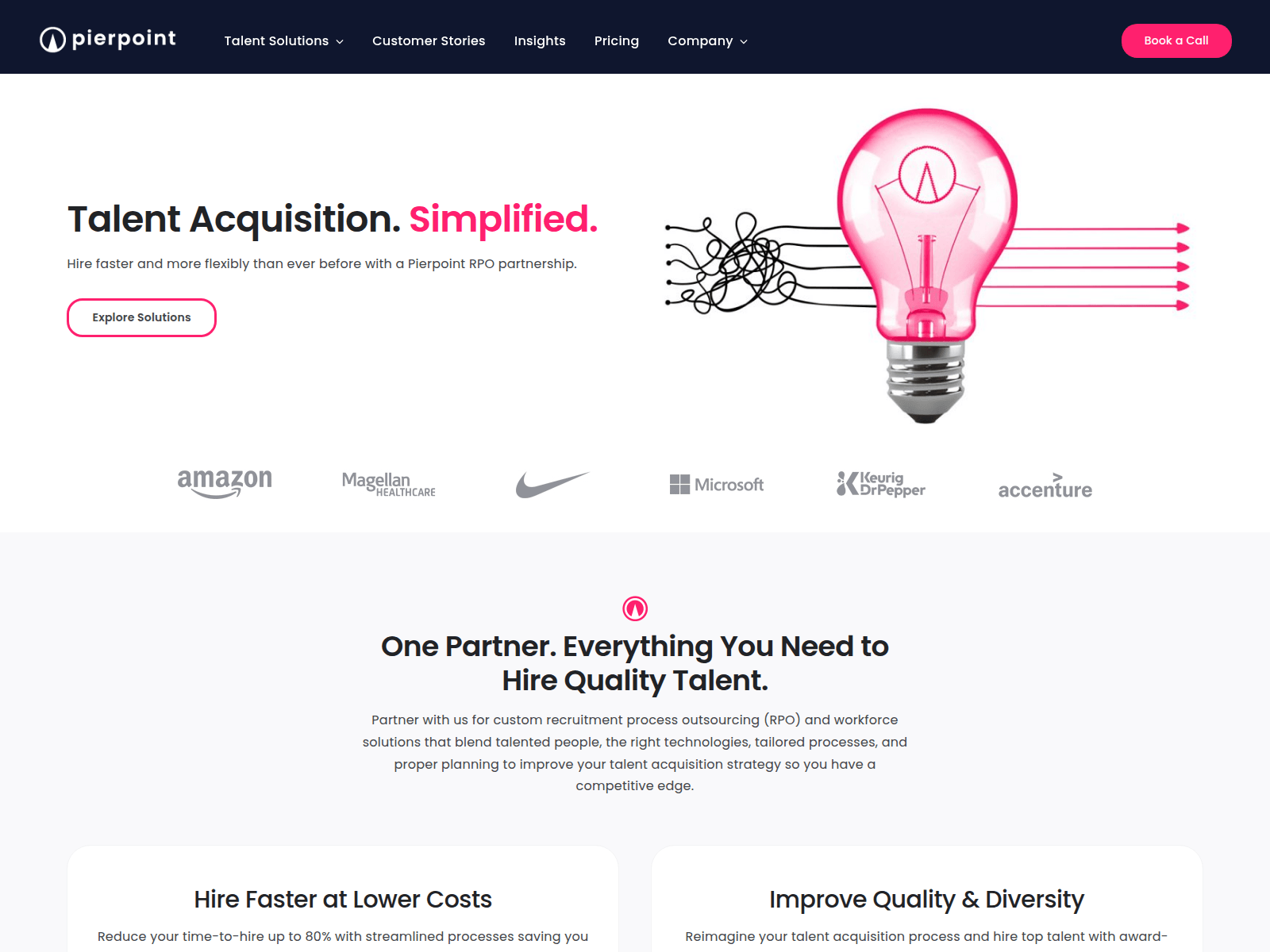 Screenshot of pierpointglobal.com