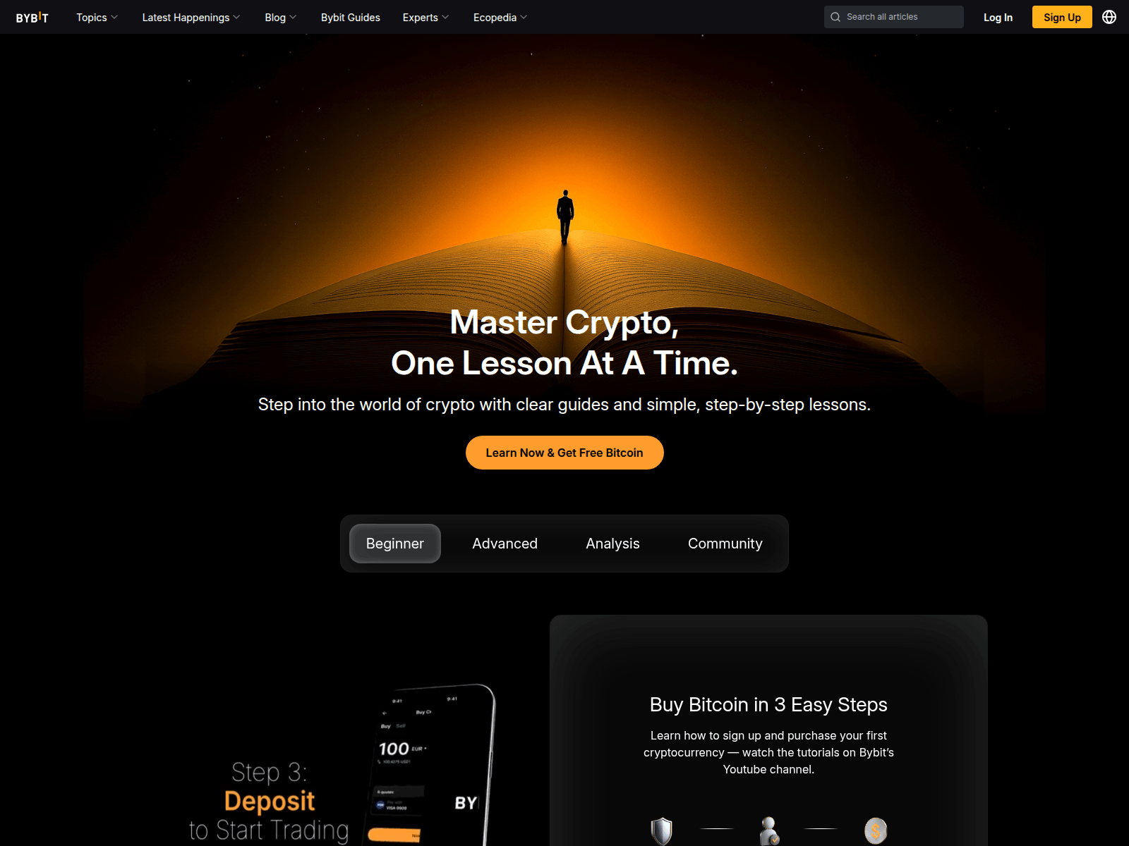 Screenshot of learn.bitetea.net