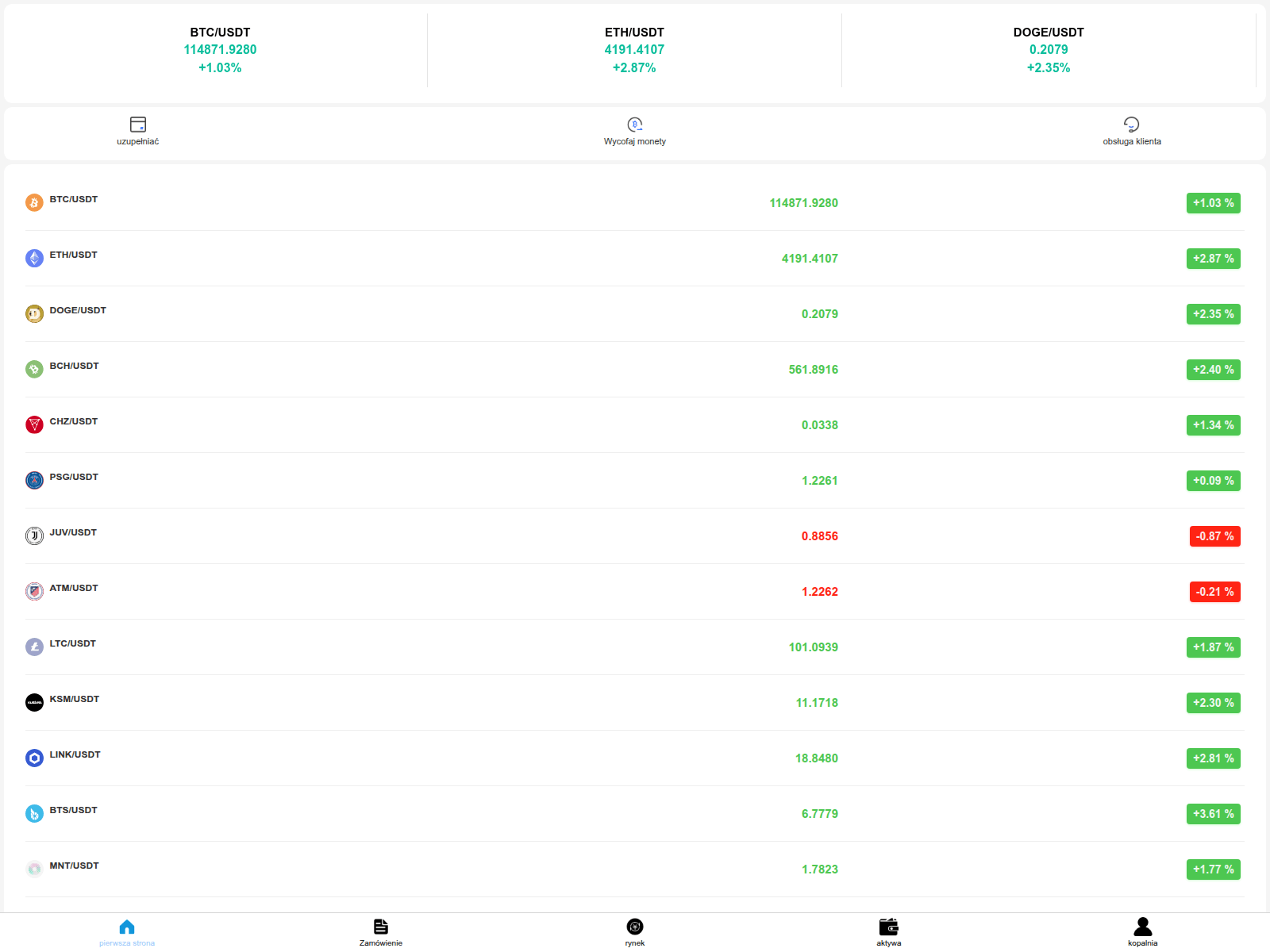 Screenshot of t6la.top