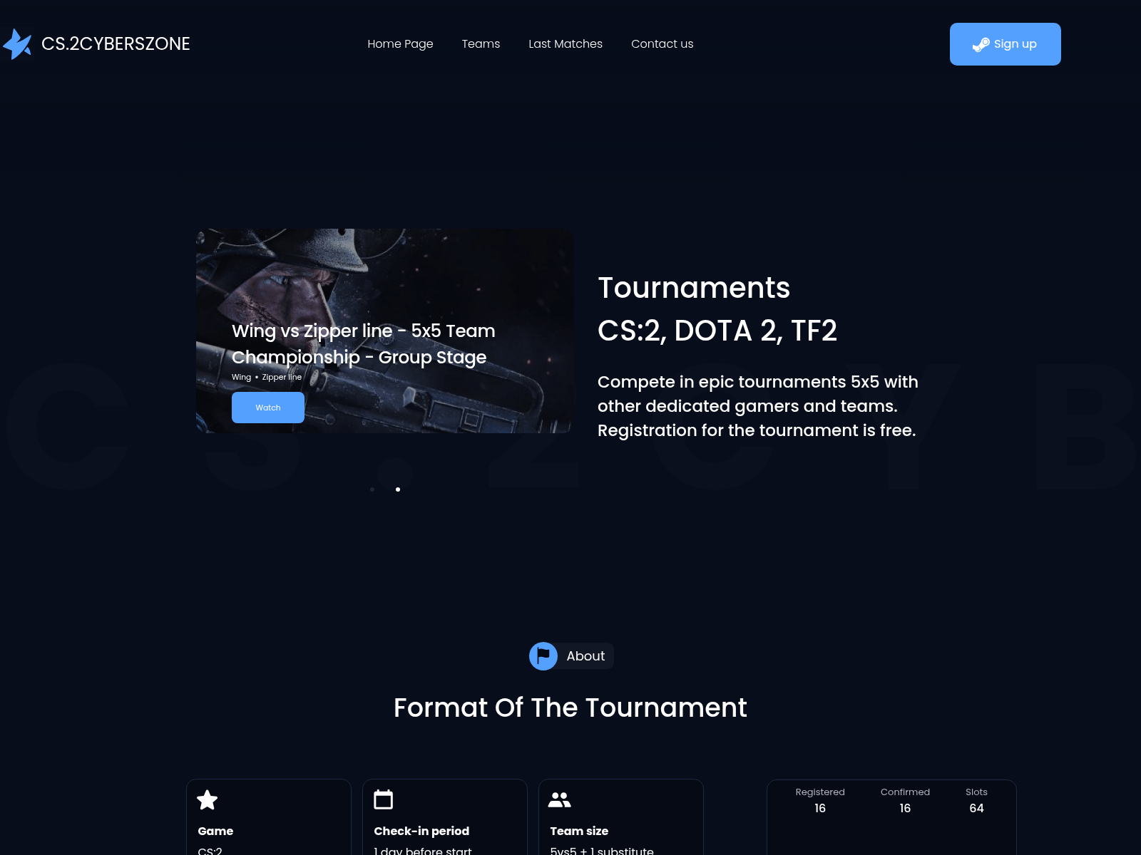Screenshot of cs.2cyberszone.com