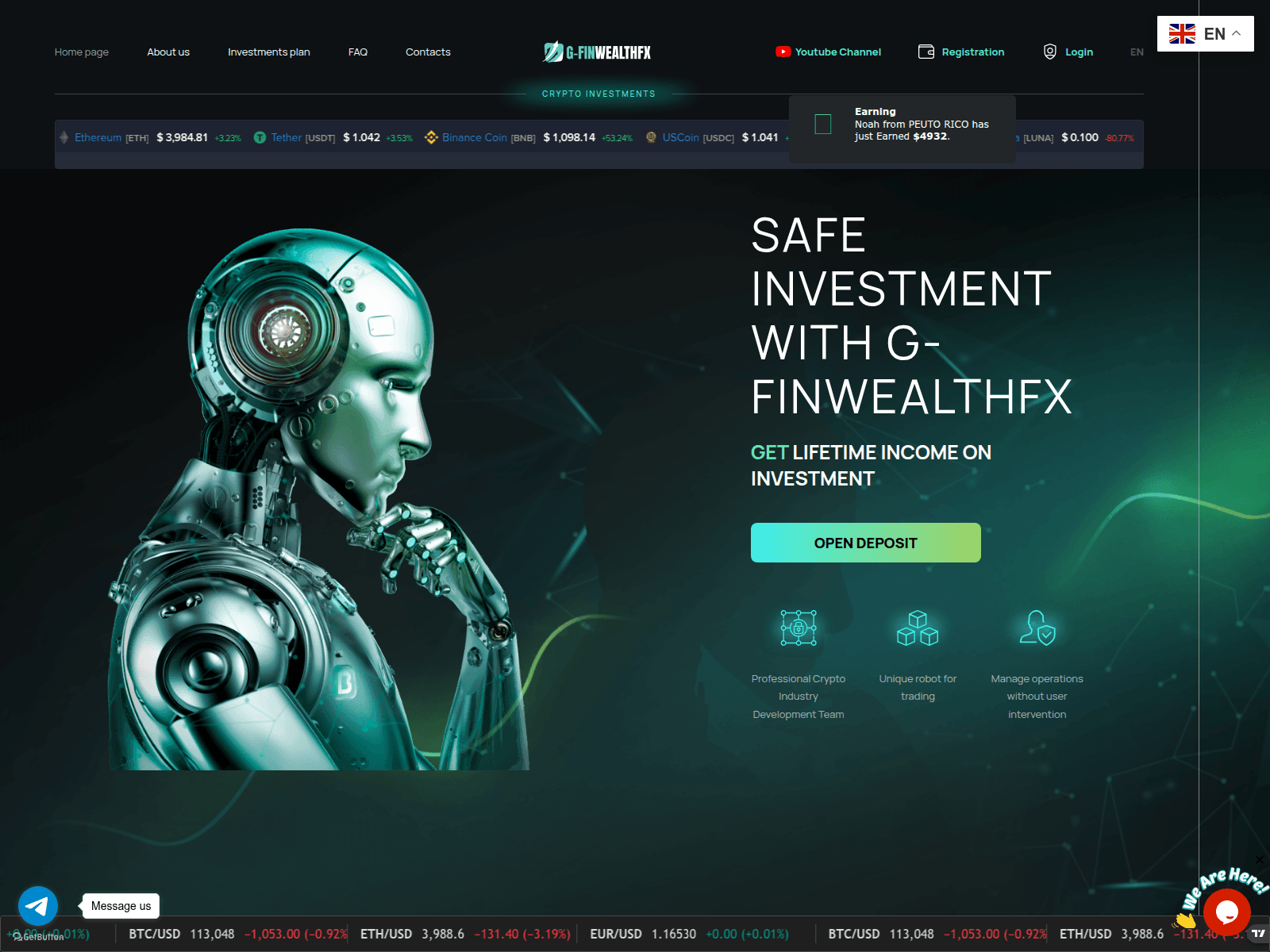Screenshot of g-finwealthfx-investments.com