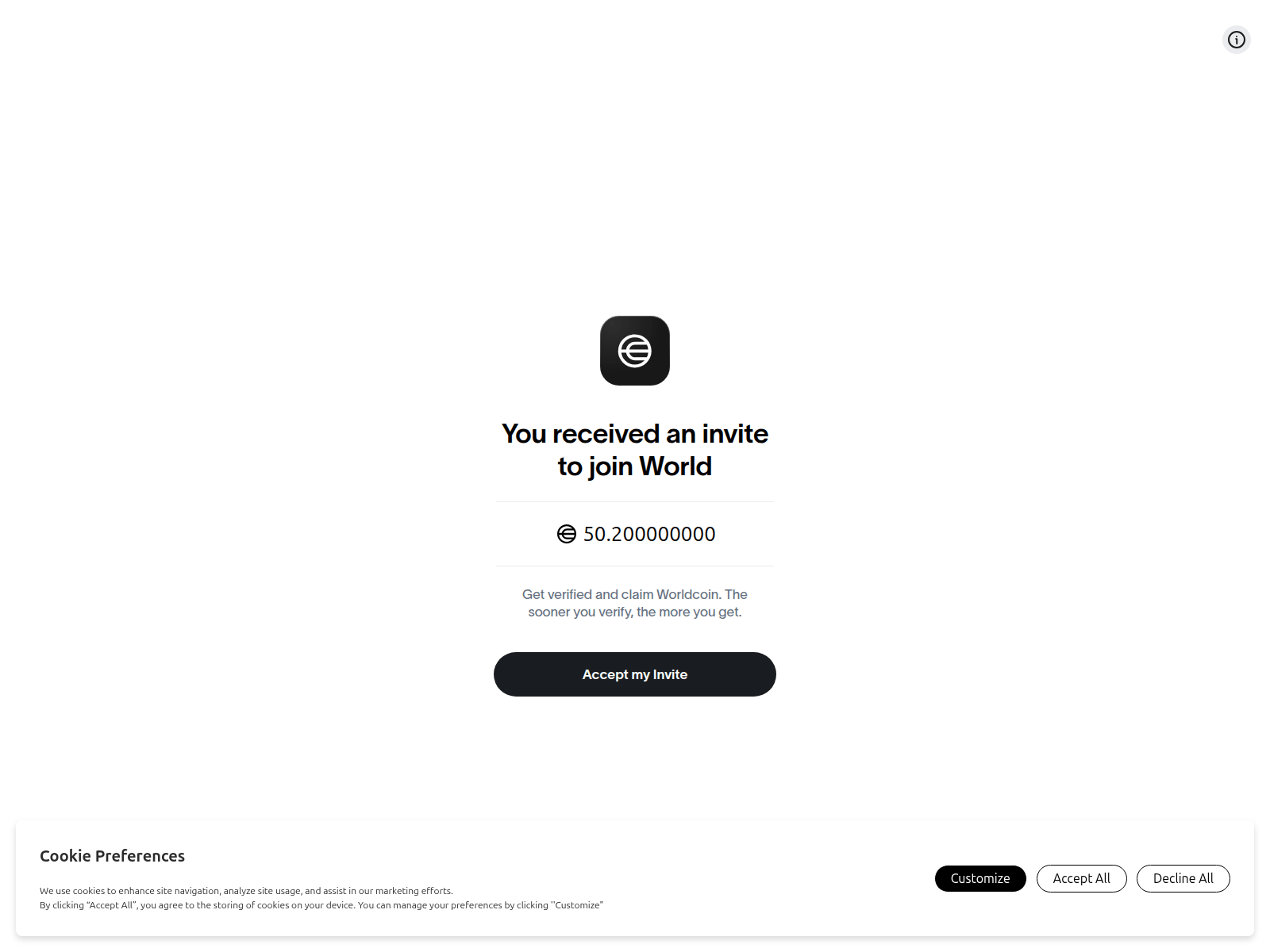 Screenshot of rfkkasw0df.worldcoin.com.mx