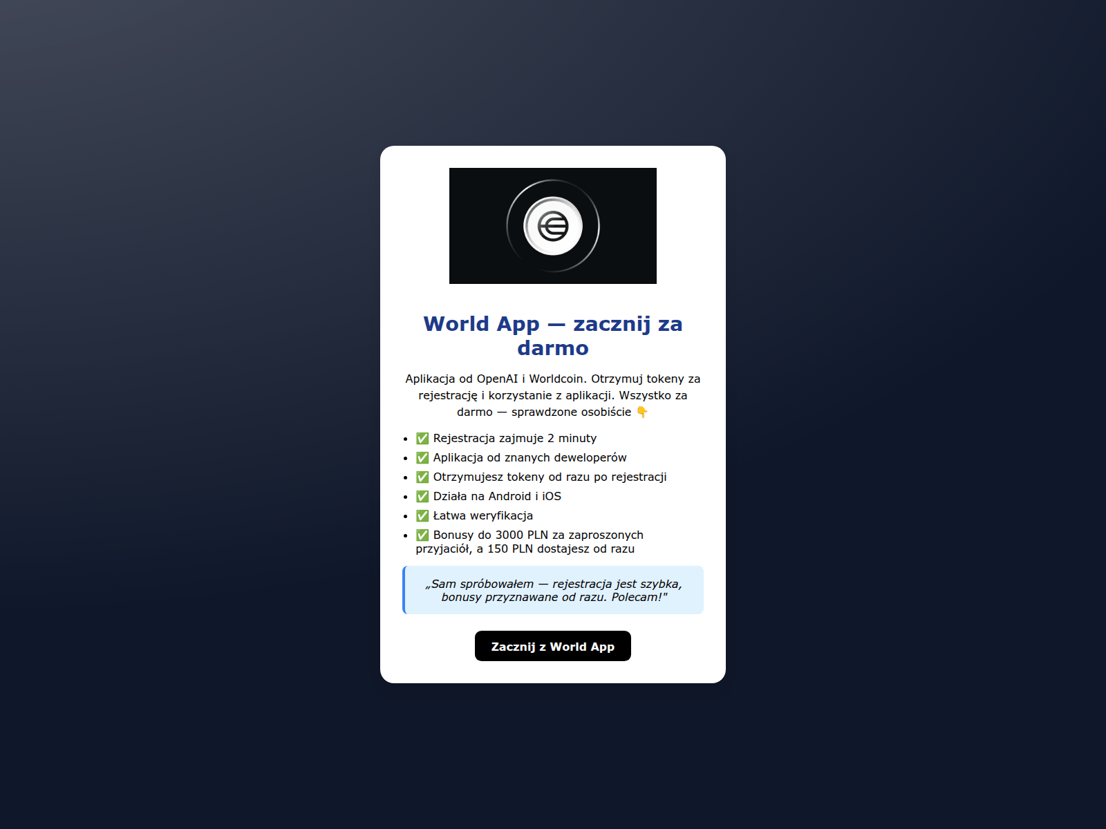 Screenshot of world-coin-poland.pl