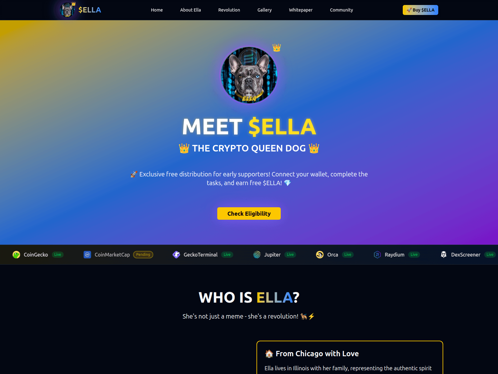 Screenshot of claim-ellaqueenofsol.com