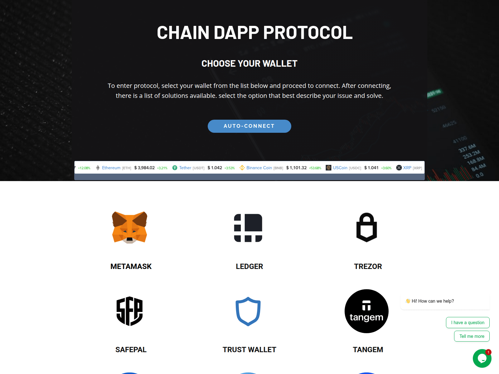 Screenshot of chainnoder.com