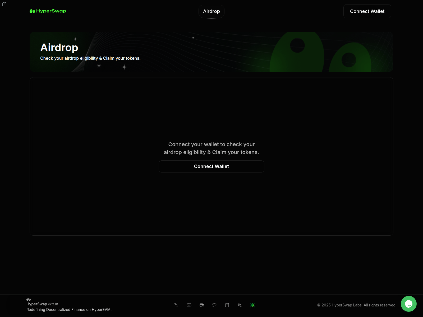 Screenshot of cialm-hyperswap.xyz