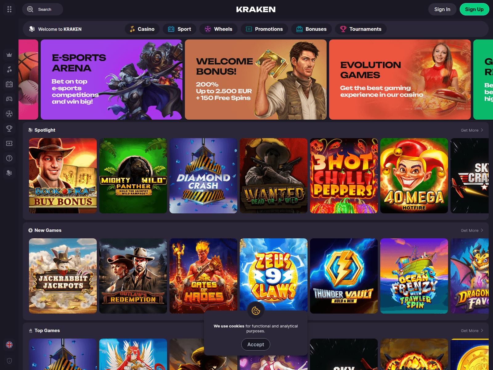 Screenshot of 41-krakencasino.top