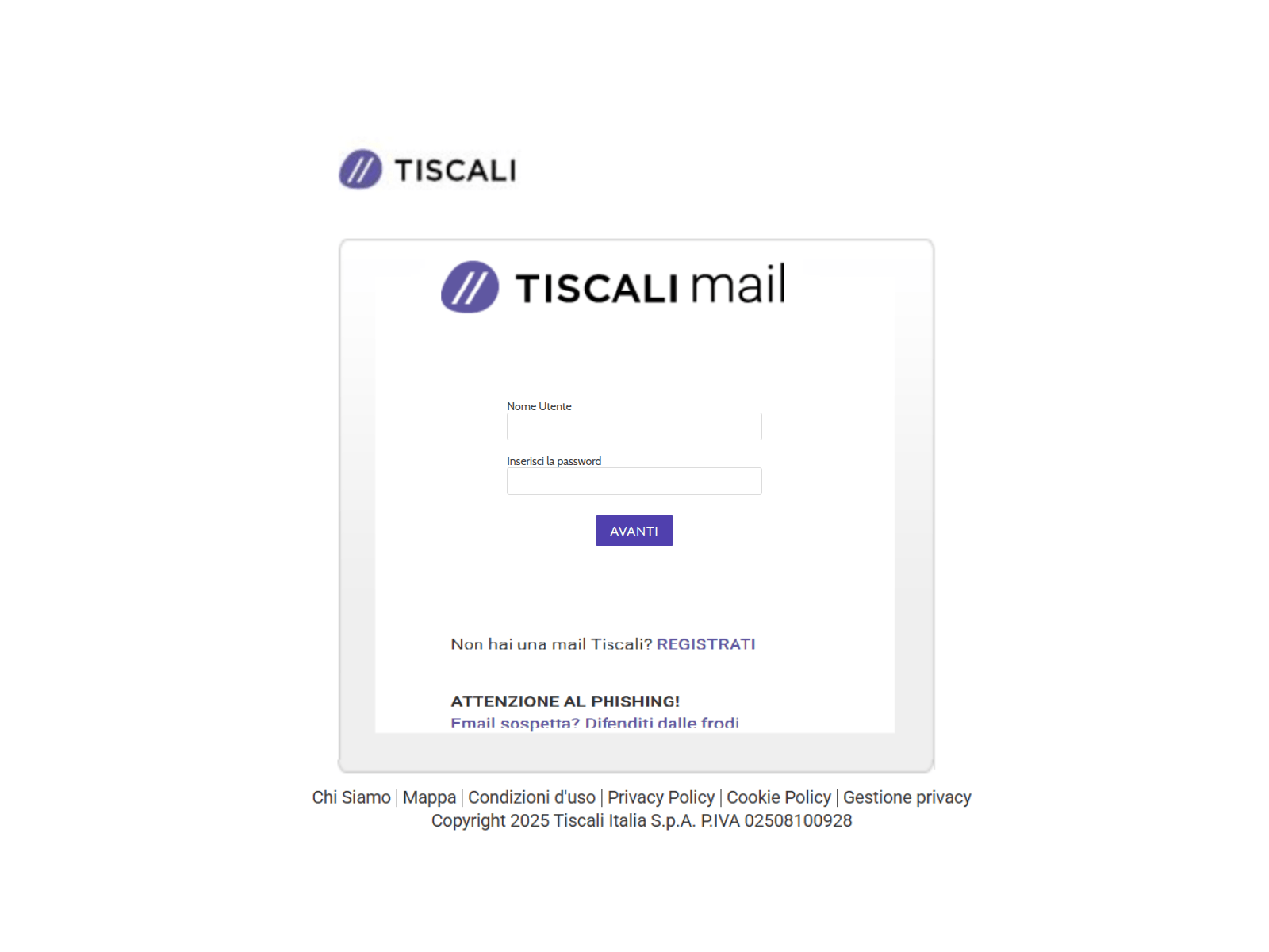 Screenshot of helpdesk-tiscali.weebly.com