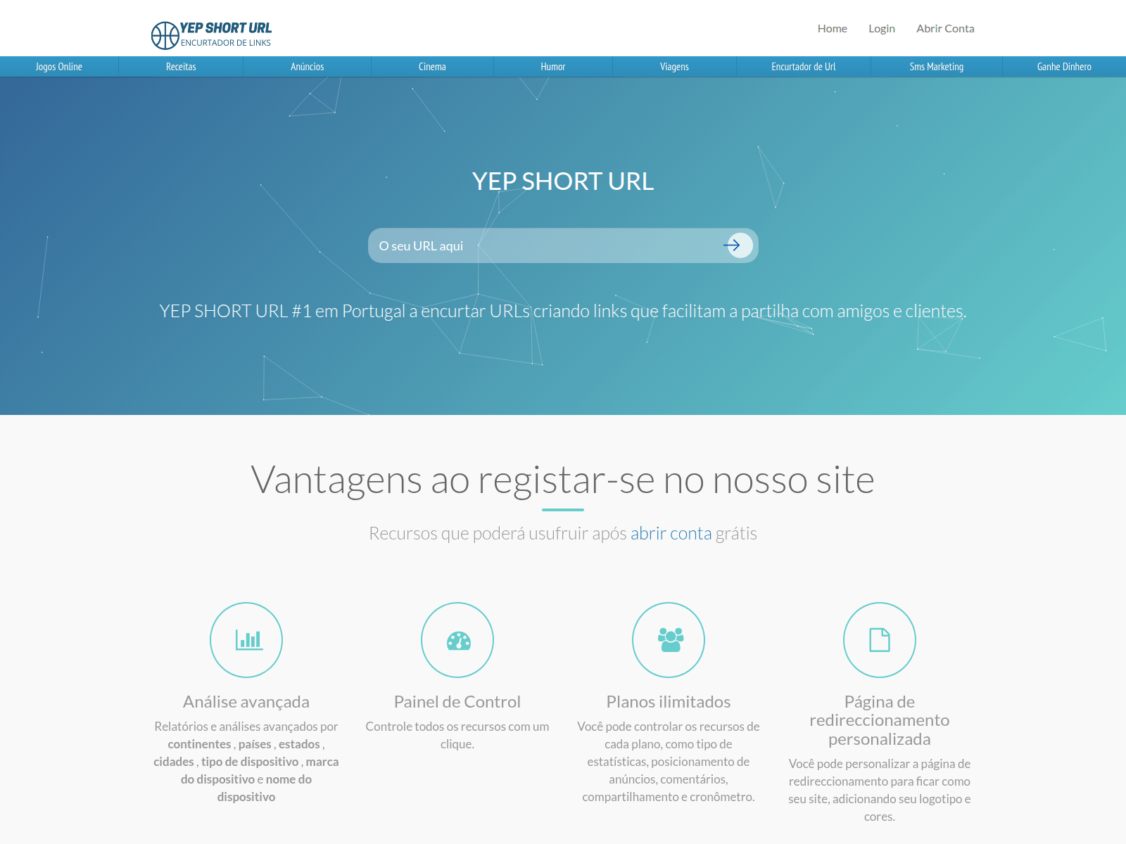 Screenshot of yep.pt