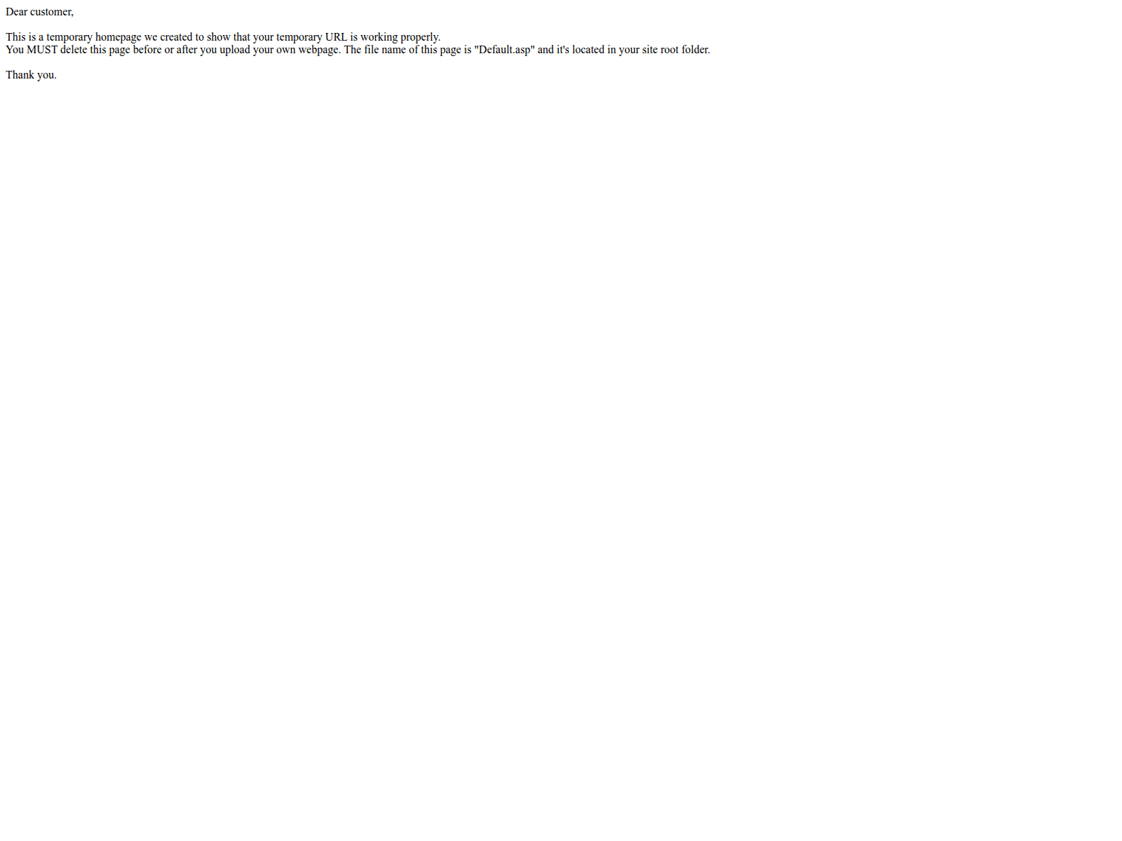 Screenshot of notificationst-001-site1.ktempurl.com