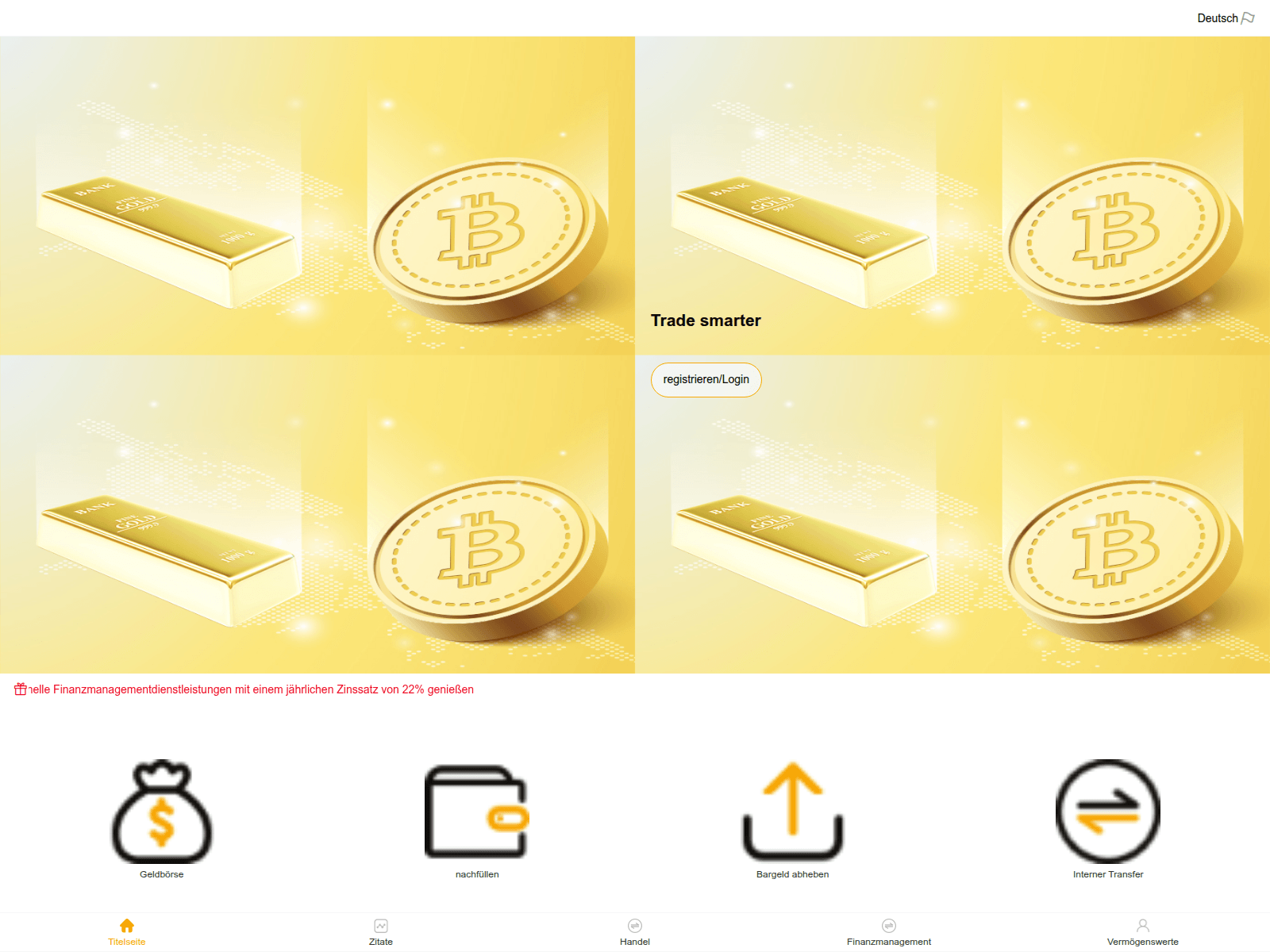 Screenshot of binanceii.com