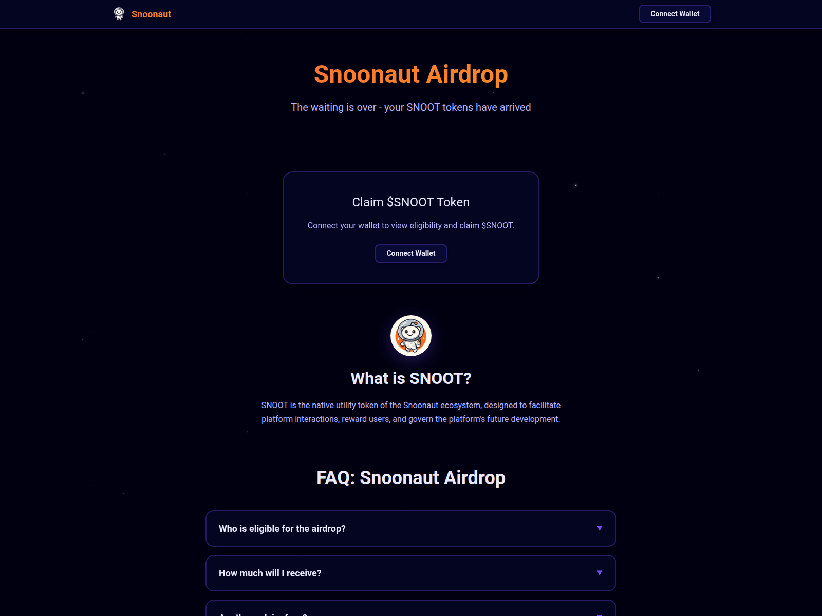 Screenshot of snoopaut.space