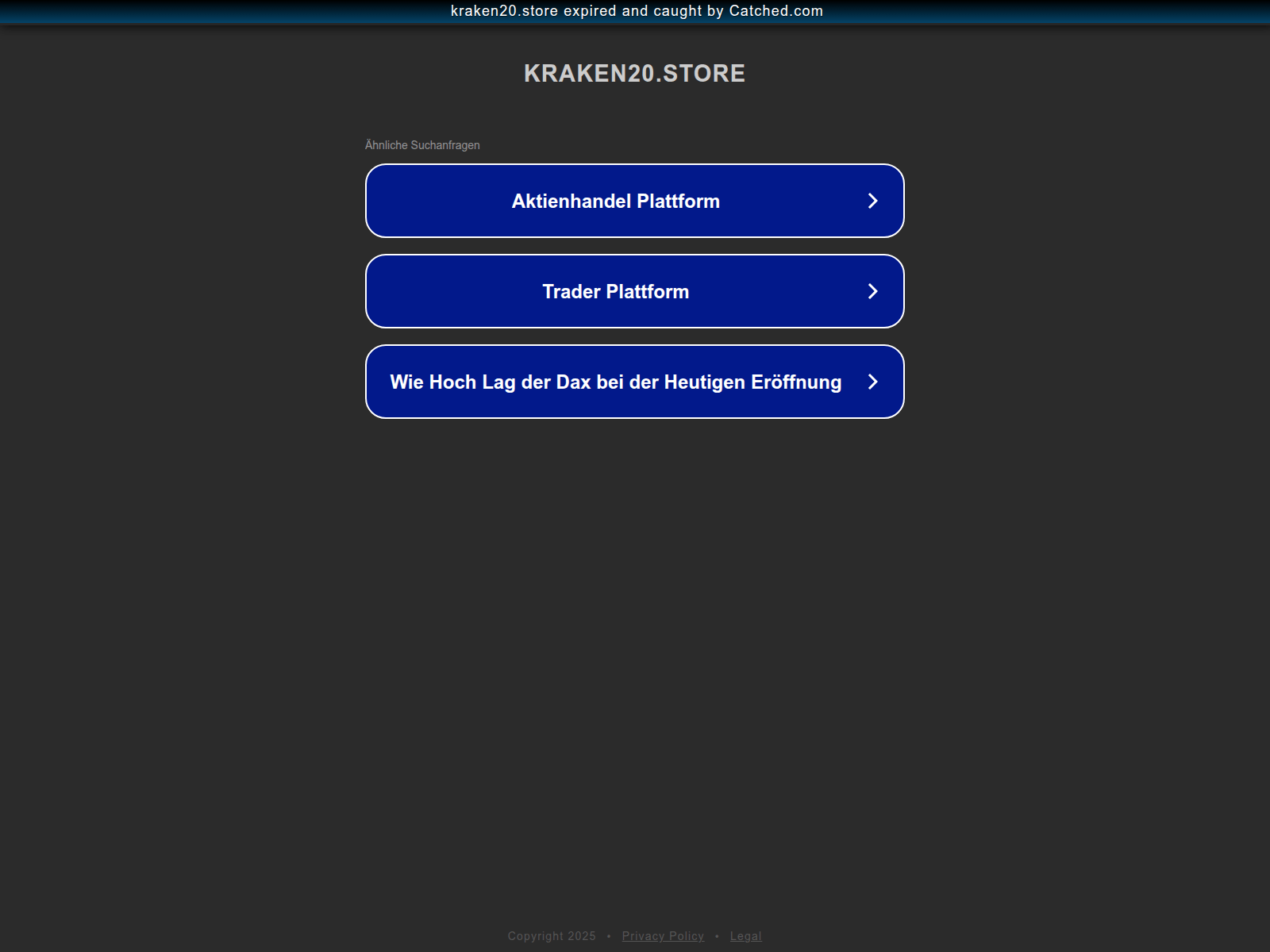 Screenshot of kraken20.store