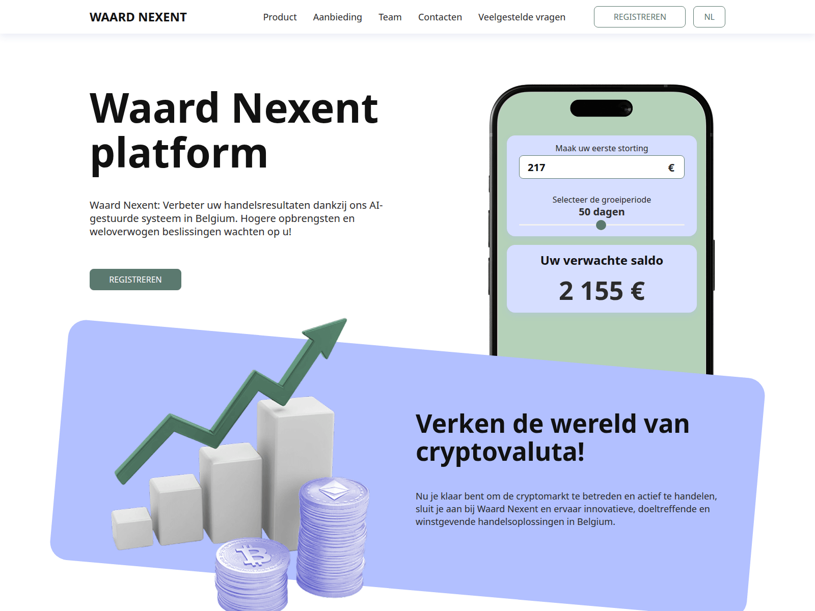 Screenshot of waard-nexent.com