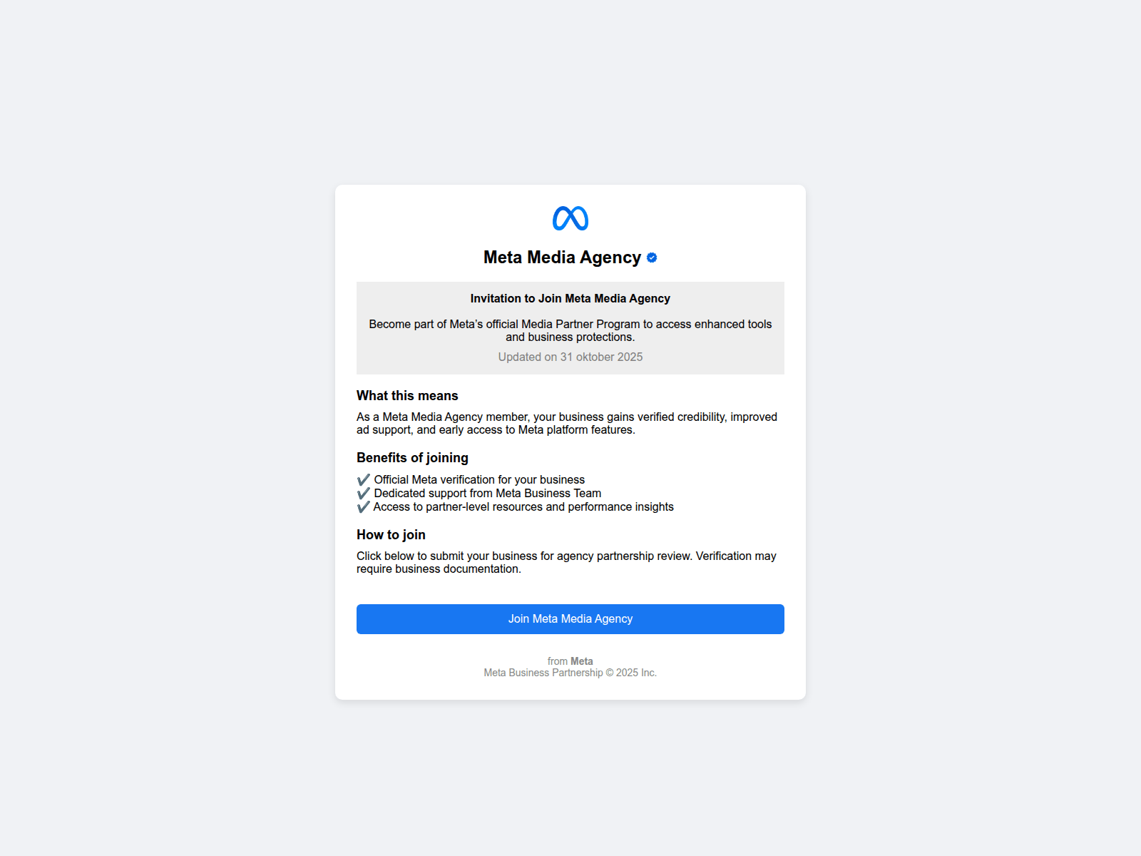 Screenshot of business.meta-agency-partner.eu